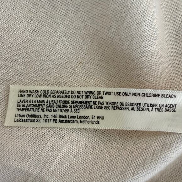 Free People Jayna midi dress halter Free-est Linen blend open back XS - Picture 11 of 11